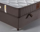 OLIVIA boxspring ágy - 180 x 200 cm - barna