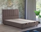 OLIVIA boxspring ágy - 180 x 200 cm - barna