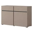 Cross CWMY45 komód - 2 ajtós, 2 fiókos (Congo fekete)