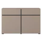 Cross CWMY45 komód - 2 ajtós, 2 fiókos (Congo fekete)