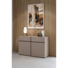 Cross CWMY45 komód - 2 ajtós, 2 fiókos (Congo fekete)