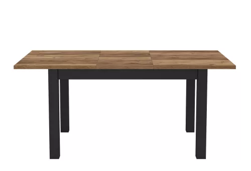 Olin wm bővíthető étkezőasztal (130 -175) - appenzeller fenyő/fekete szupermatt