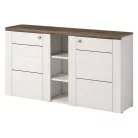 Larona 4BDZ26 komód - 2 ajtós (Sibiu larche/sonoma truffel)