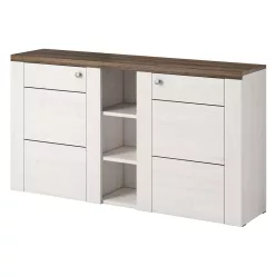   Larona 4BDZ26 komód - 2 ajtós (Sibiu larche/sonoma truffel)