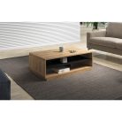 Aston TWLH99 dohányzóasztal - (Taurus tölgy/matt fekete)