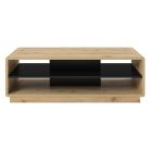 Aston TWLH99 dohányzóasztal - (Taurus tölgy/matt fekete)