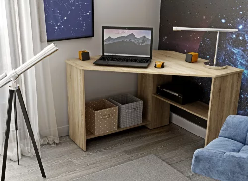 RINO - sarokasztal, sonoma tölgy