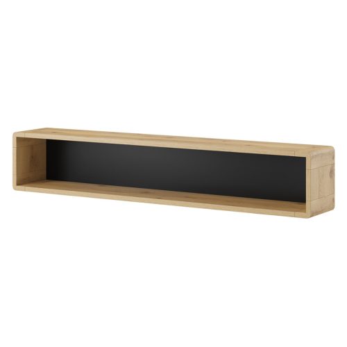 Aston TWLH02 polc - 150 (Taurus tölgy/matt fekete)