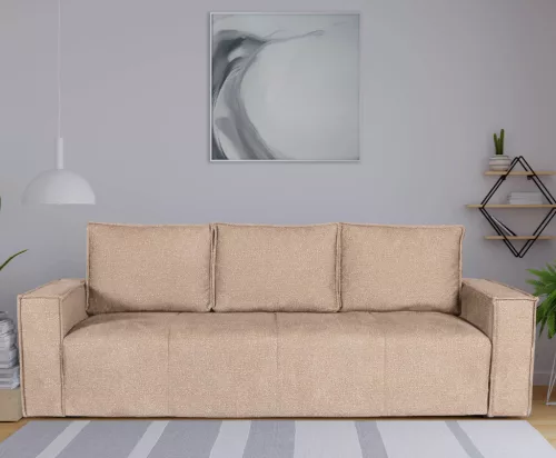 Montana háromüléses kanapé - Alice 03 cappucino