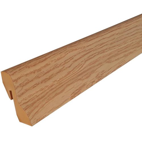 MDF padlószegély D profil 4cm-es 2600x40mm - 039 zalai tölgy