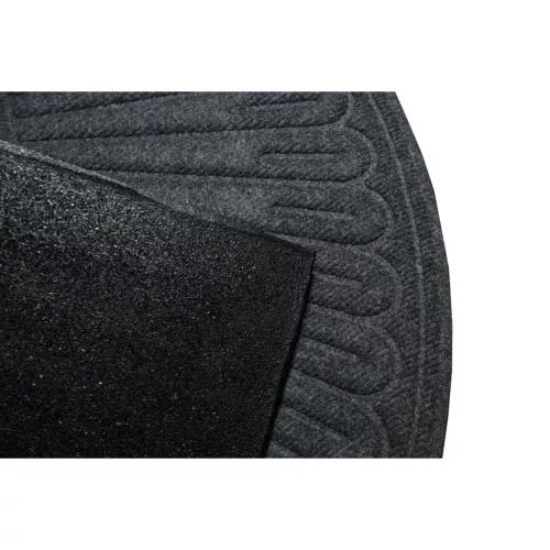 Eco Trend lábtörlő Contours Halfmoon Starburst Szürke - 60 x 90 cm