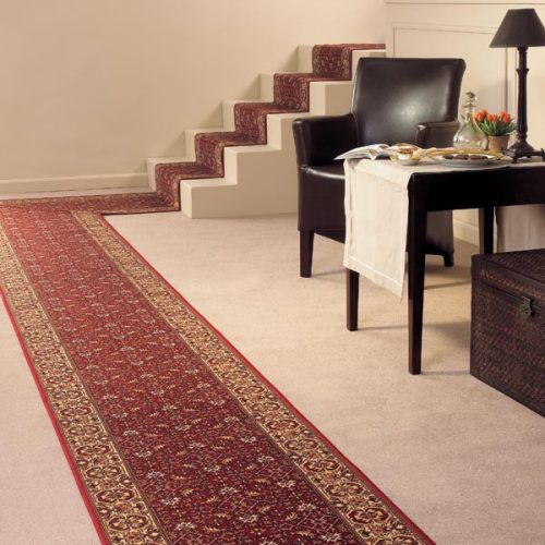Bidjar futószőnyeg 10 bordó 1 m