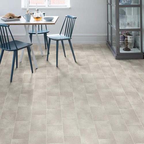 tekercses vinyl padló, PVC -  szürke kő mintás Bern 385 2 m