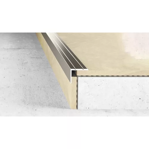 Aluminium 25x20mm-es szögprofil - A36T - bronz - vágott