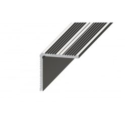 Aluminium 25x25mm-es szögprofil - A40T - ezüst - vágott
