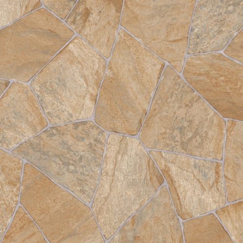 tekercses vinyl padló, PVC -  világosbarna kő mintás Linz 735 Ner 2 m