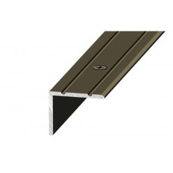 Aluminium 25x20mm-es szögprofil - A36 - pezsgő - vágott