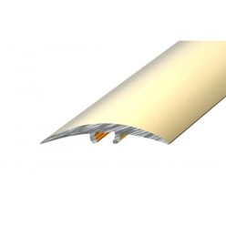   Aluminium 32mm-es íves burkolatváltó profil - A66SZ - arany - vágott