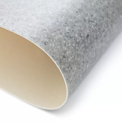 tekercses vinyl padló, PVC -  szürke szórt kő mintás Elly 39M Evi 4 m