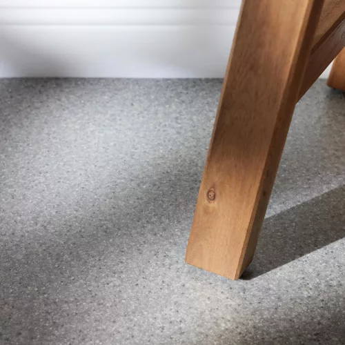 tekercses vinyl padló, PVC -  szürke szórt kő mintás Elly 39M Evi 4 m