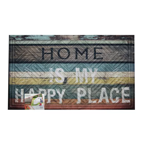 Eco Trend lábtörlő Lima Mat Happy Place - 45 x 75 cm