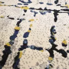 Capri szőnyeg 210va 118 Fekete/Kék 80x150 cm