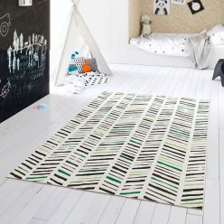 Asterisk/Star szőnyeg 19445 062 Bézs/Zöld 200x290 cm