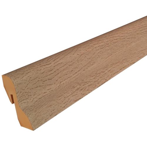 MDF padlószegély D profil 4cm-es 2600x40mm - 507 klasszik tölgy