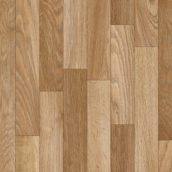 tekercses vinyl padló, PVC -  barna fa mintás Linz 338 3 m