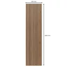 Krono akusztikus falburkolat K543 Sand Barbera tölgy 260x60 cm