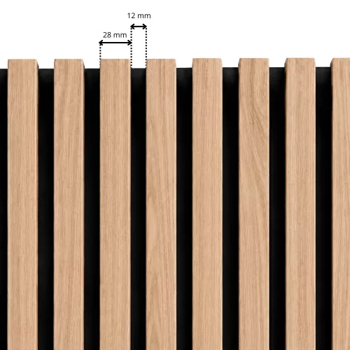 Krono akusztikus falburkolat K543 Sand Barbera tölgy 260x60 cm