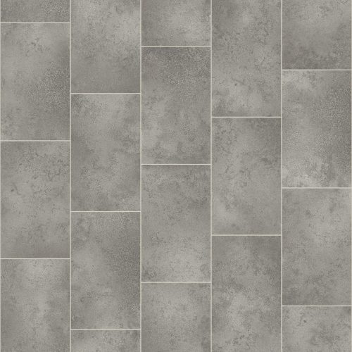 tekercses vinyl padló, PVC -  szürke kő mintás Bern 395 2 m