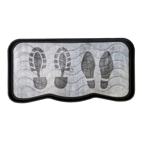 Eco Trend Boot Tray cipőtartó tálca Footprints - 38 x75 cm