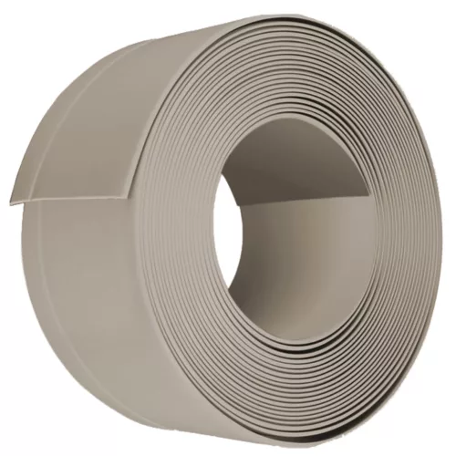 PVC padlószegély 50x15mm-es, lágy - drapp - 5m