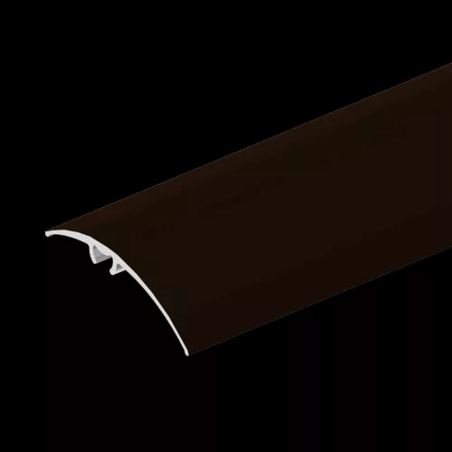Aluminium 50 mm-es magasságkiegyenlítő profil - 72706 - bronz - 2,7m - csavaros