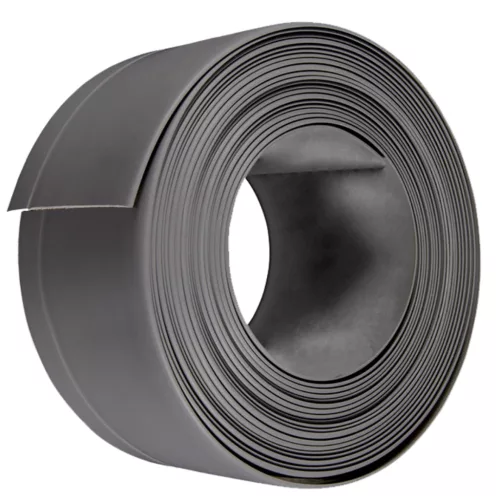 PVC padlószegély 50x15mm-es, lágy - szürke - 5m