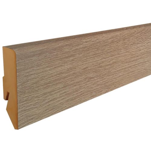 MDF padlószegély M61 profil 6cm-es 2600x40mm - 074 country tölgy