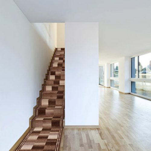 Ikat futószőnyeg 48 barna 0,8 m