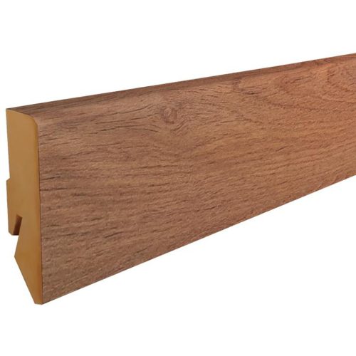 MDF padlószegély M61 profil 6cm-es 2600x40mm - 435 tavaszi tölgy