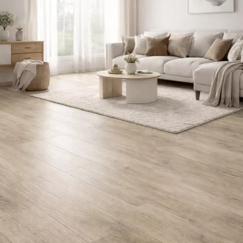 tekercses vinyl padló, PVC -  szürkésbarna fa mintás Calas 23S 2 m