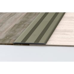   Aluminium 35 mm-es lapos burkolatváltó profil - 10907 - pezsgő - 0,9m - öntapadós