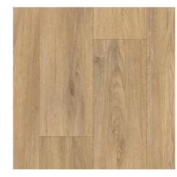   tekercses vinyl padló, PVC -  világosbarna fa mintás Footex 455 2 m