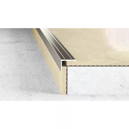 Aluminium 25x20mm-es szögprofil - A36T - arany - vágott