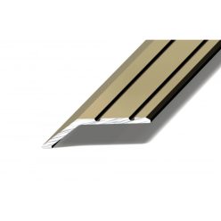   Aluminium 39mm-es végzáró profil - A11T - pezsgő - vágott