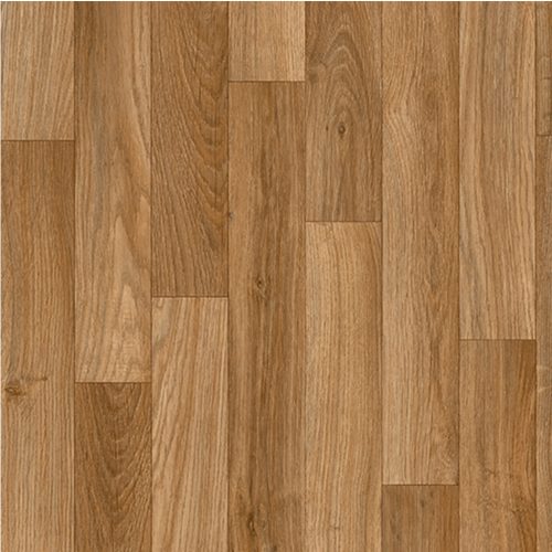 tekercses vinyl padló, PVC -  barna fa mintás Linz 555 2 m