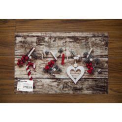   Deco Print lábtörlő D959 Holz Girlande Deko 23981 - 40 x 60 cm