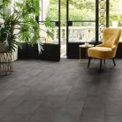 tekercses vinyl padló (PVC) szürke kő mintás Footex 595 3 m