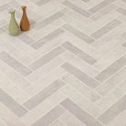 tekercses vinyl padló, PVC -  világosbarna csempe mintás Bern 295 3 m
