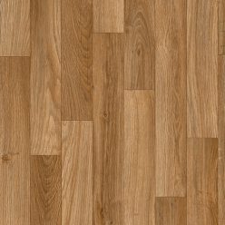   tekercses vinyl padló, PVC -  világosbarna fa mintás Linz 555 3 m