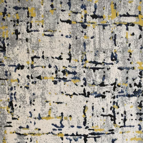 Capri szőnyeg 210va 118 Fekete/Kék 160x230 cm